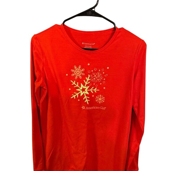 American Girl Other - AMERICAN GIRL HOLIDAY DREAMS PAJAMA TOP FOR WOMEN SIZE XL (16/18)